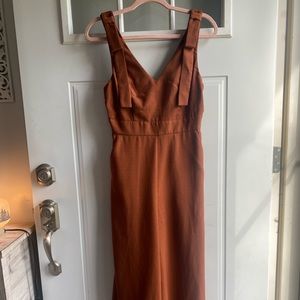 Altar’d state jumper, burnt orange, new never worn, pant legs are cropped!